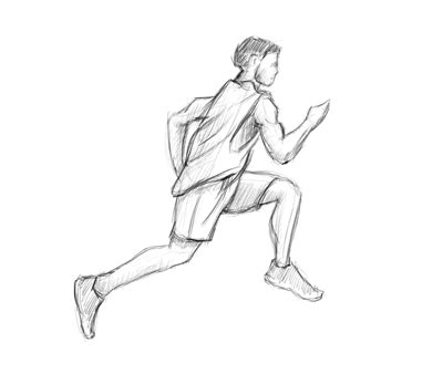 Added to your profile favorites. How to Draw a Person Running