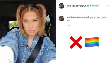 Millie Bobby Brown Disabled Comments Heres Why Gays Are To Blame