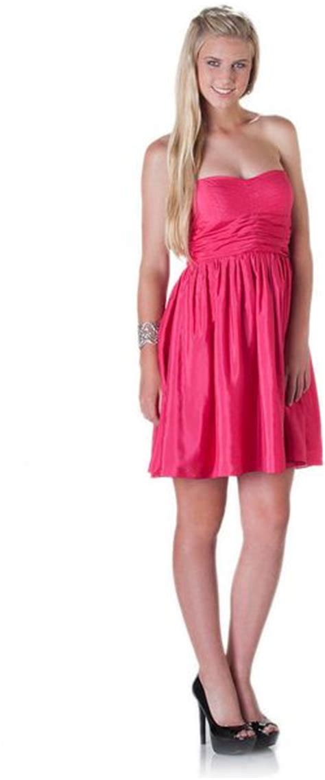 Jessica Simpson Strapless Rose Sweetheart Ruched Dress In Purple Rose