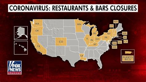 States Close Bars Restaurants In Effort To Slow Coronavirus Pandemic