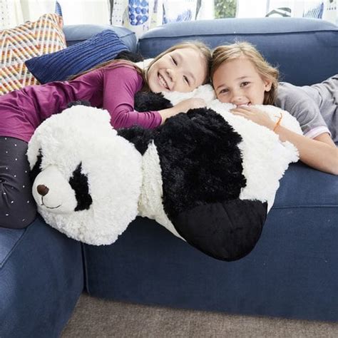Pillow Pets Jumboz Comfy Panda Over Sized Plush Floor Pillow