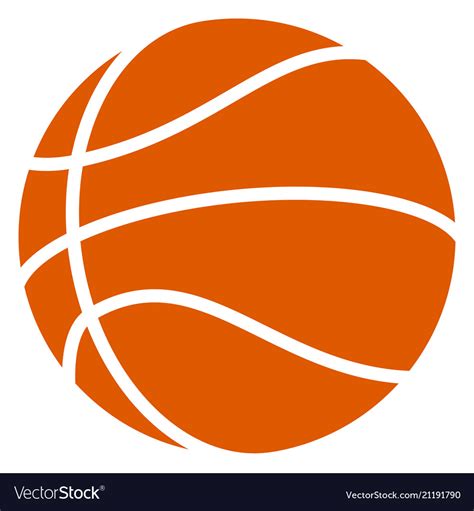 Basketball Silhouette Royalty Free Vector Image