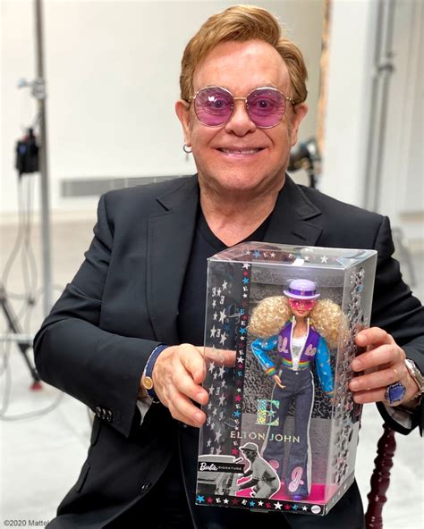 Elton Johns Latest Collaborator Barbie News Of The World Art