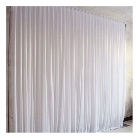 Rental White Fabric Backdrop Curtain Design And Craft Others On Carousell