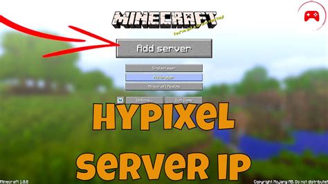 Minecraft Hypixel Server Ip Address 2022 Youtube