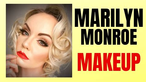 Marilyn Monroe Makeup Tutorial Youtube