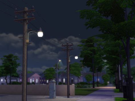The Sims Resource Street Lamp For Telegraph Poles