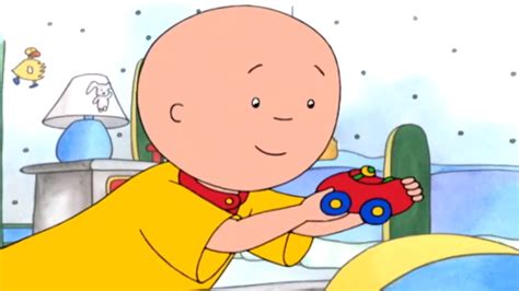 Caillou And The Toy Car Caillou Cartoon Youtube