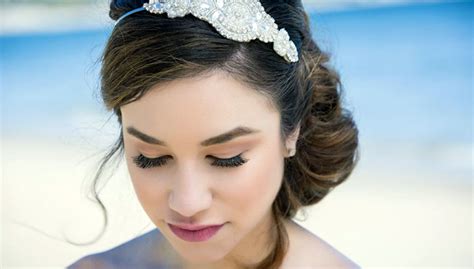 Beach Wedding Makes Up For Olive Skin Wedding Hair And Makeup Hair