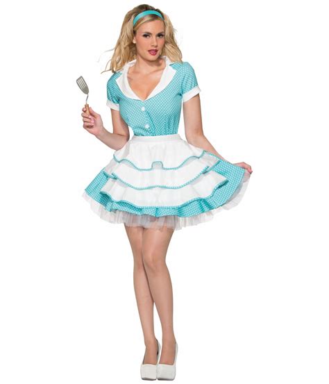 1950s Sexy Housewife Womens Costume Sexy Costume
