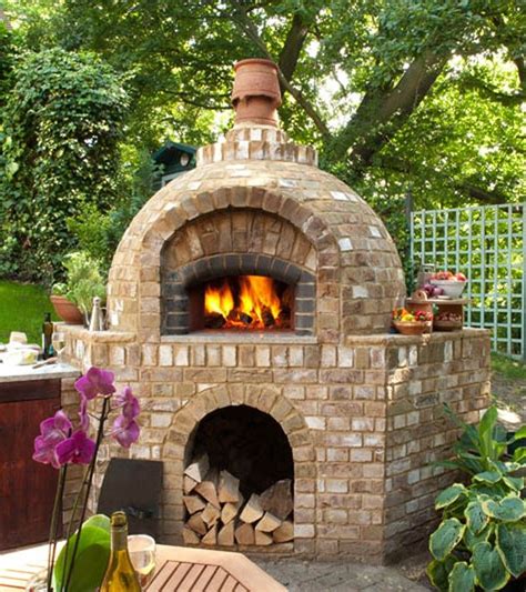 Pizza Stone Oven Pizza Oven Backyard Outdoor Fireplace Pizza Oven