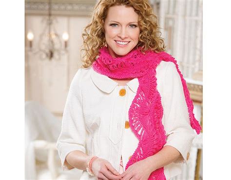 Gentle Waves Hairpin Lace Scarf Featured In Learn To Crochet Lace