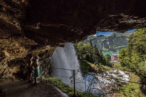 Giessbach Wasserfall • Wasserfall