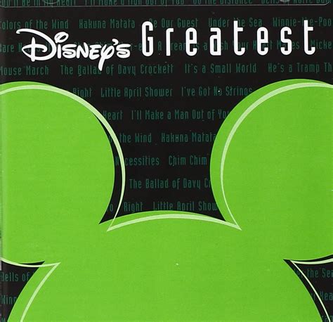 Disneys Greatest Vol 2 Disneys Greatest Disneys Greatest Phil