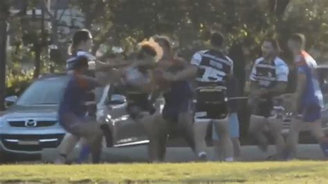 Rugby League Brawl To Be Investigated By Nswrl The Courier Mail