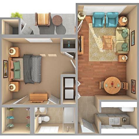 Download 600 Sq Ft Studio Apartment Floor Plan Home