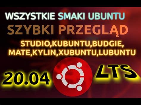 Szybki Przegl D Wszystkich Smak W Ubuntu Lts Studio Kylin Budgie