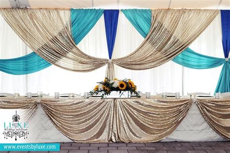 Royal Blue And Champagne Wedding Theme