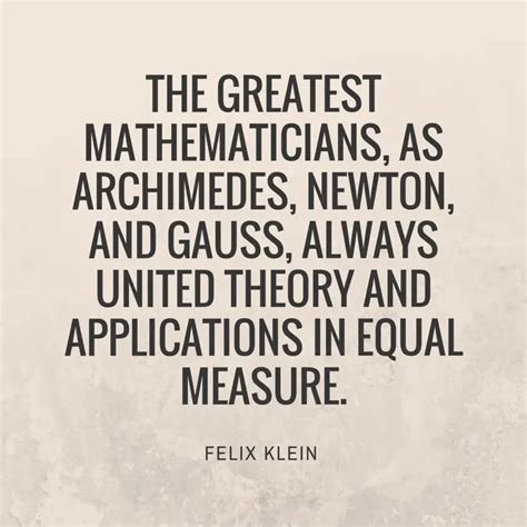 Math Quotes Famous Quotations By Mathematicians