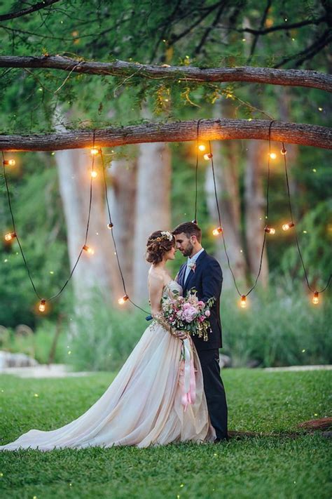 30 Stunning And Creative String Lights Wedding Decor Ideas Stylish
