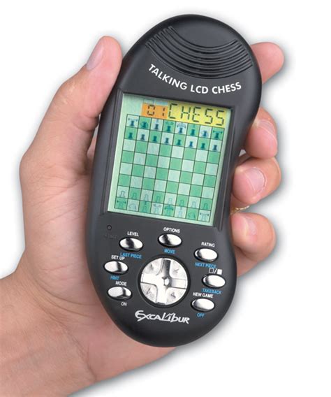 Excalibur Talking Handheld Chess Computer Chessbaron Chess Sets