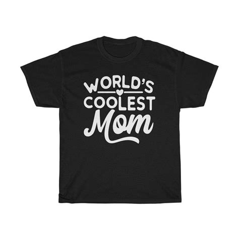 Worlds Coolest Mom Adult Shirt Inspiflow