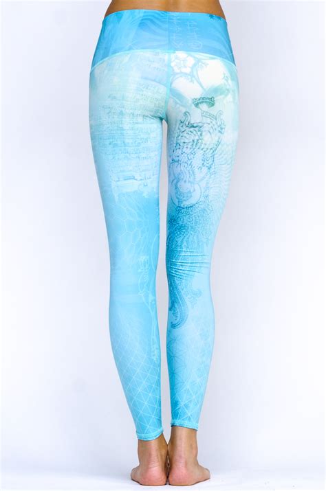 Teeki Activewear ~ Ganeshas Dream Hot Pants ~ Made From 100 Recycled
