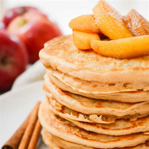 Cinnamon Apple Pancakes Vegan Where You Get Your Protein