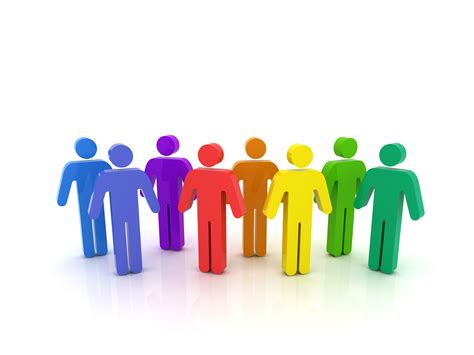 Business Network People Backgrounds Blue Business Green Red