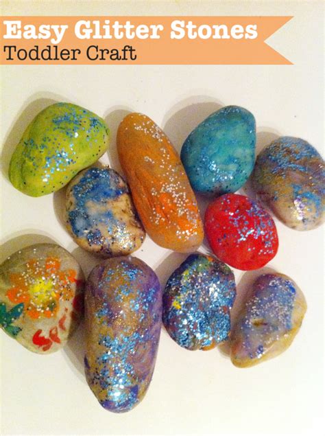Painting Rocks In The Playroom