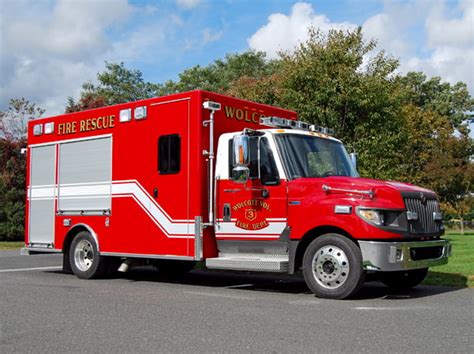 14′ Rescue On International Chassis New Fire Truck