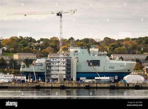 The Arctic And Offshore Patrol Vessel Aopv Hmcs Max Bernays Of The