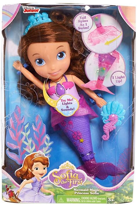 Disney S Sophia The First Splashtime Fun Mermaid Doll Disney Princess