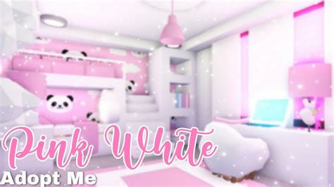 Cute Pink Bedroom With Loft Bed Speed Build Adopt Me 🐼 Adopt Me