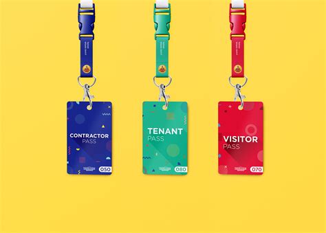Visitor Pass On Behance