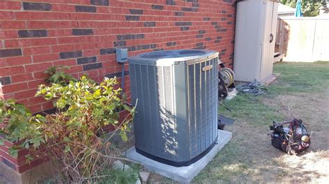 Trane Xr14 Condenser Install Ds Enterprise Air Conditioning And Heating