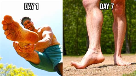 I Went Barefoot For An Entire Week Youtube