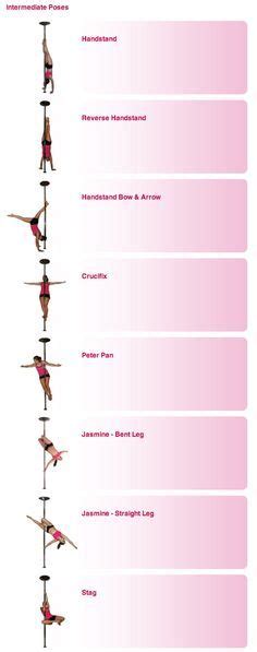 Pole Dance Training Intermediate Poses Part 1 Pole Dance Moves