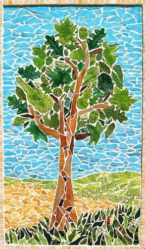 Mosaic Tree Art Mosaic Garden Art Mosaic Tree Art Mosaic Art