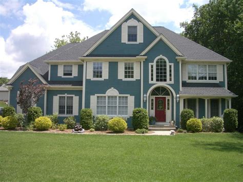 Exterior House Paint Color Schemes Home Styles Ideas Within Exterior