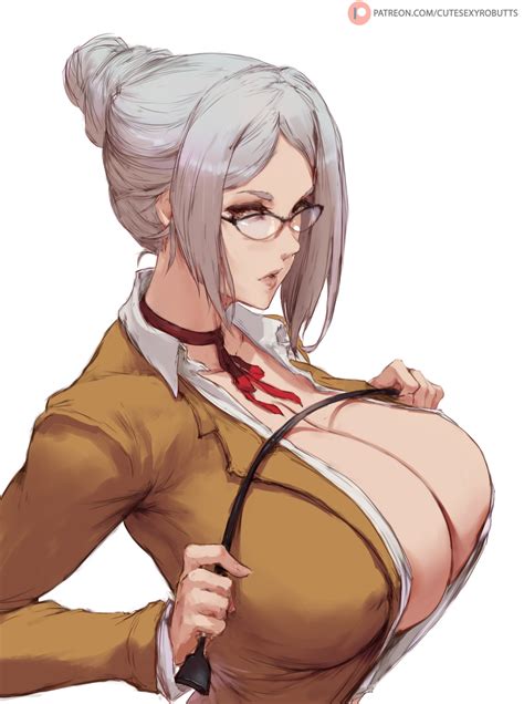Cutesexyrobutts Shiraki Meiko Prison School Highres 10s 1girl Areola Slip Breasts