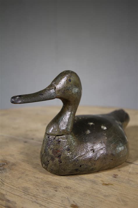 English 19th Century Antique Decoy Duck 496718 Uk