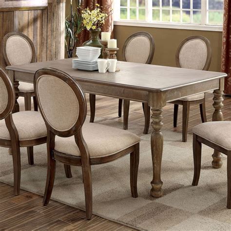 Bloomingdale Transitional Dining Table In 2020 Transitional Dining