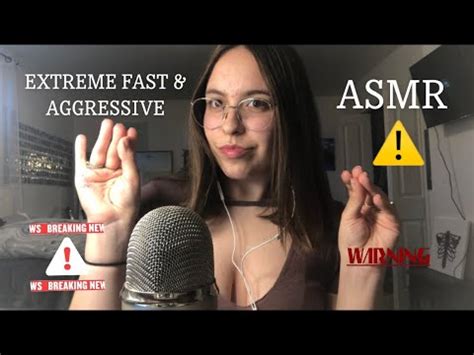 EXTREMELY FAST AND AGGRESSIVE ASMR No Talking YouTube