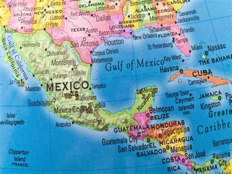 Large Detailed Map Of Mexico With Cities And Towns Artofit