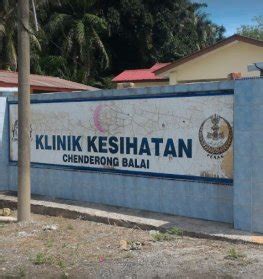 You will then receive an email with further instructions. Klinik Kesihatan Chenderong Balai, Klinik Kerajaan in ...