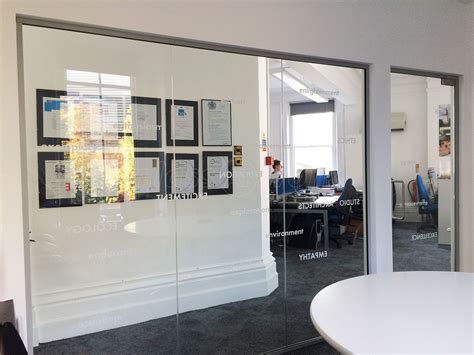 Glass Partitioning At Studio E Architects London Glass Office