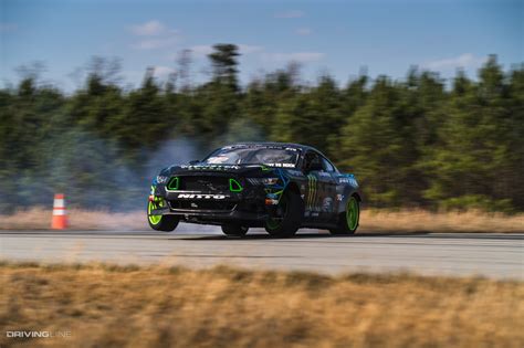Sure, it's much taller than the other cars on screen, but it doesn't look out of place. Vaughn Gittin Jr.'s 900hp 2016 Ford RTR Mustang Drift Car ...