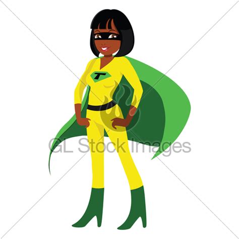 Superheroes Clipart Black Female Superheroes Black Female Transparent