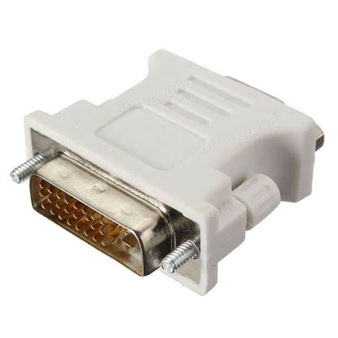 dvi i male analog 24 1 to vga female 15 pin connector adapter dual link sale